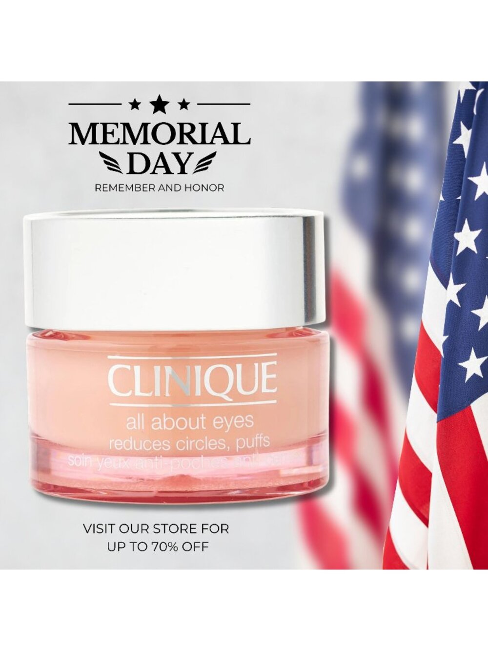 Clinique All About Eyes reduces circles puffs , 0.17 oz